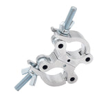 T-C6S Dual Swivel O-Clamp fits 1.5-2.0 in Tube Capacity 660 LBS — Aluminum