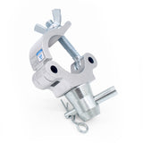 T-C7S Half Coupler Combo Pro Clamp for 2" Truss Tube Capacity 660 lbs Aluminum