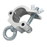 T-C8 Pro Clamp w/ Eyebolt for 2" Truss Tube Capacity 750 lbs. — Aluminum