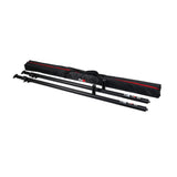 Set of 2 Atlas Telescoping Poles Black 56"–96" Adjustable Height