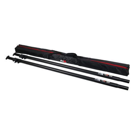 Set of 2 Atlas Telescoping Poles Black 56