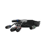 17FT 1 to 4 Outlet 3PIN DMX CABLE High Performance