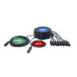 XC-DMX9X43FT TRAIL – 43FT 3-Pin DMX Cable w/ 9 Breakouts