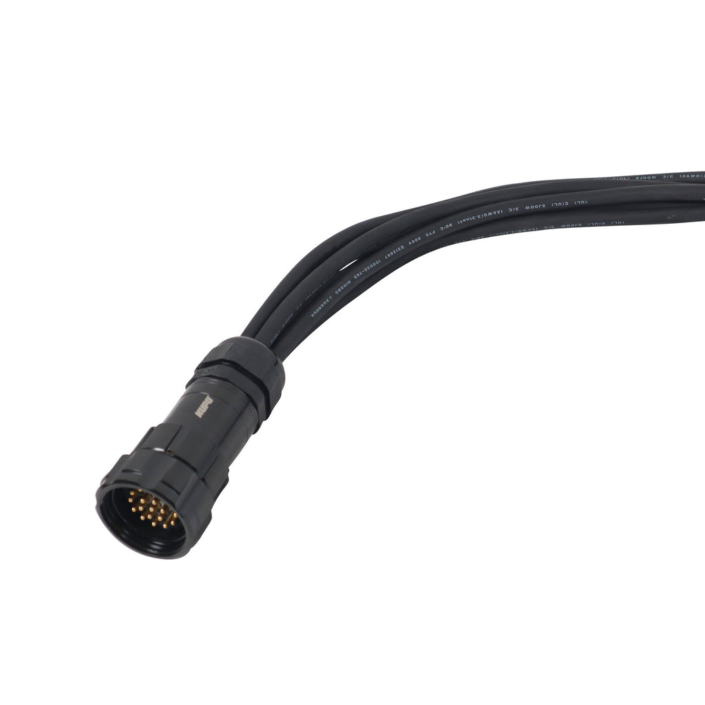 19-Pin Kupo WPS-5219LM to 6x Rean True1 2x 6ft 2x 10ft 2x 16ft SJOOW - 12AWG