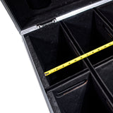 Par Can Universal Utility Case 4" Wheels Will Hold 4 of 12" x12" Large or 8 of 12" x 5.5" Slim LED Par Lights