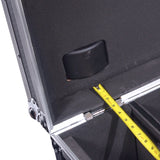 Par Can Universal Utility Case 4" Wheels Will Hold 4 of 12" x12" Large or 8 of 12" x 5.5" Slim LED Par Lights
