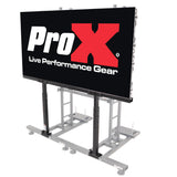 LED Panel Ground Support Stand, Adjustable Height 24-40", Works with XT-GSWSB MK2 - Steel Multi-Linkable System