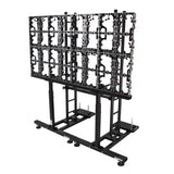 LED Panel Ground Support Stand, Adjustable Height 24-40", Works with XT-GSWSB MK2 - Steel Multi-Linkable System