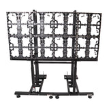 LED Panel Ground Support Stand, Adjustable Height 24-40", Works with XT-GSWSB MK2 - Steel Multi-Linkable System