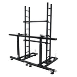 LED Panel Ground Support Stand, Adjustable Height 24-40", Works with XT-GSWSB MK2 - Steel Multi-Linkable System