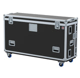 Flight case for Yamaha Rivage PM5 CS-R5 Audio Console Mixer with Doghouse and Wheels by Santosom