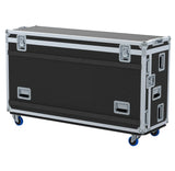 Flight case for Yamaha Rivage PM5 CS-R5 Audio Console Mixer with Doghouse and Wheels by Santosom