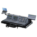 Flight case for Yamaha Rivage PM7 CSD-R7 PM10 CS-R10 Audio Console Mixer with Doghouse and Wheels by Santosom