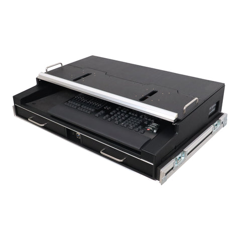 Flight Case for GrandMA3 onPC Command Wing + Fader Wing by Santosom