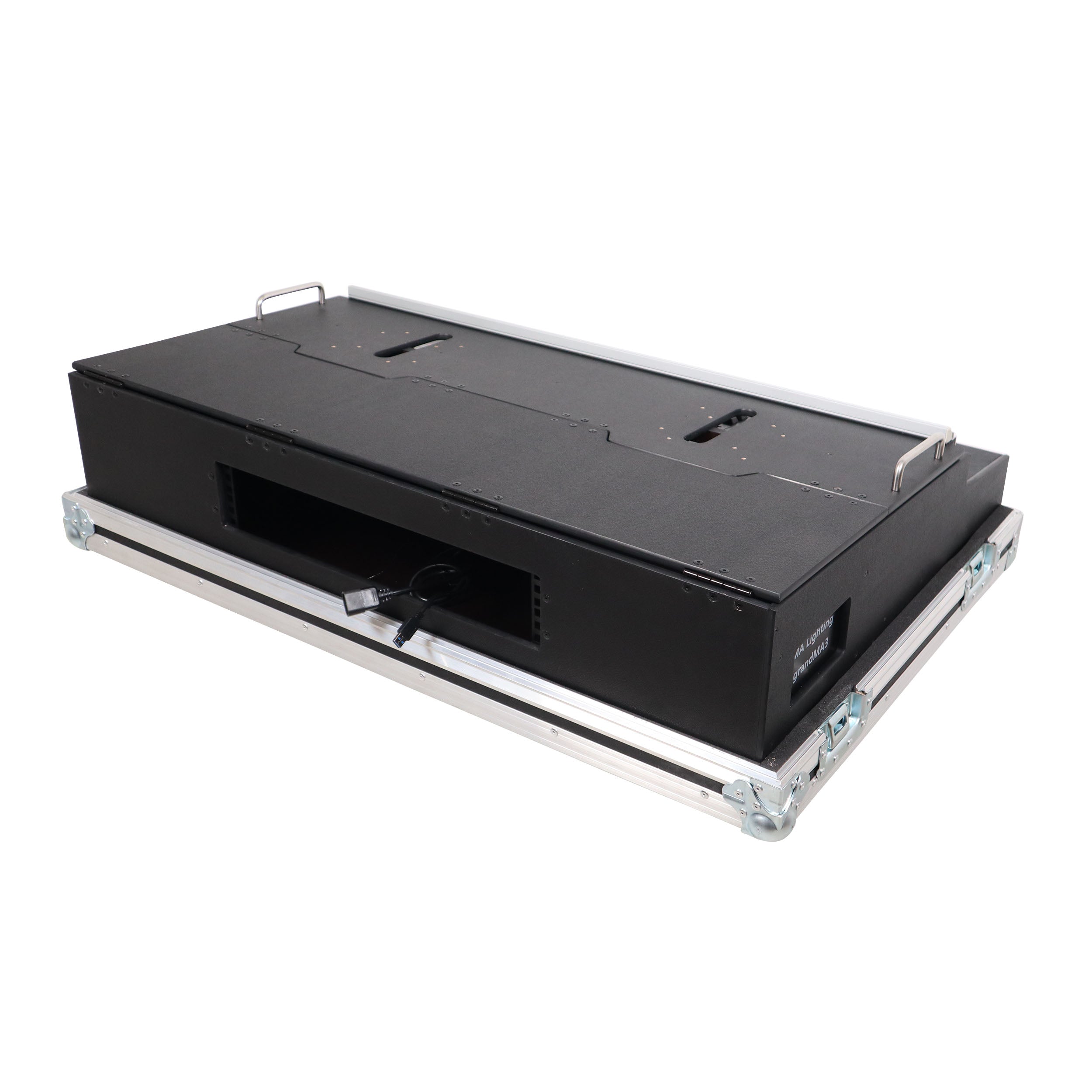 Flight Case for GrandMA3 onPC Command Wing + Fader Wing by Santosom