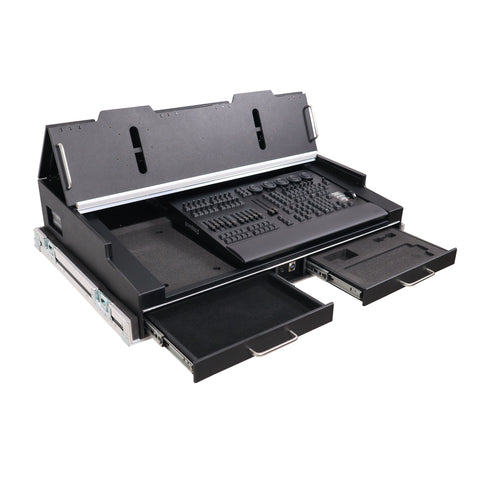 Flight Case for GrandMA3 onPC Command Wing + Fader Wing by Santosom
