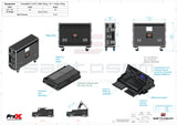 Flight Case for GrandMA3 onPC Command Wing + Fader Wing by Santosom
