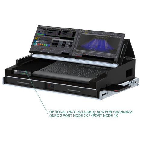 Case for MA3 Double, grandMA3 onPC Command Wing & FaderWing by Santosom Integrated Solutions® SIS