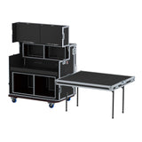 Video Controller Regie 2x 24" Monitors + rack, 560-BRR 9U + 6U by Santosom