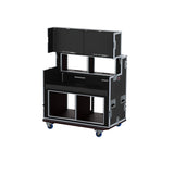 Video Controller Regie 2x 24" Monitors + rack, 560-BRR 9U + 6U by Santosom