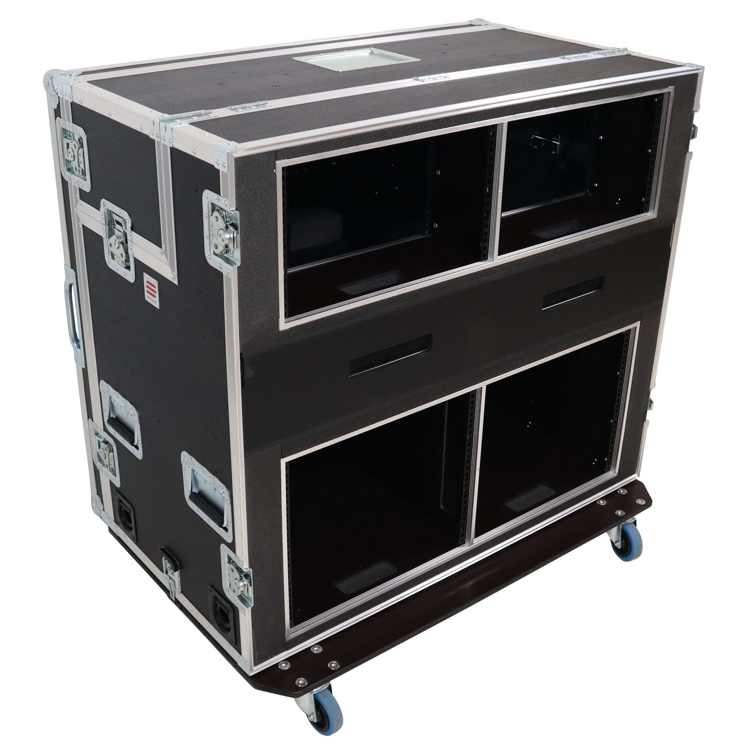 Video Controller Regie 2x 24" Monitors + rack, 560-BRR 9U + 6U by Santosom