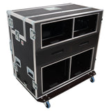 Video Controller Regie 2x 24" Monitors + rack, 560-BRR 9U + 6U by Santosom