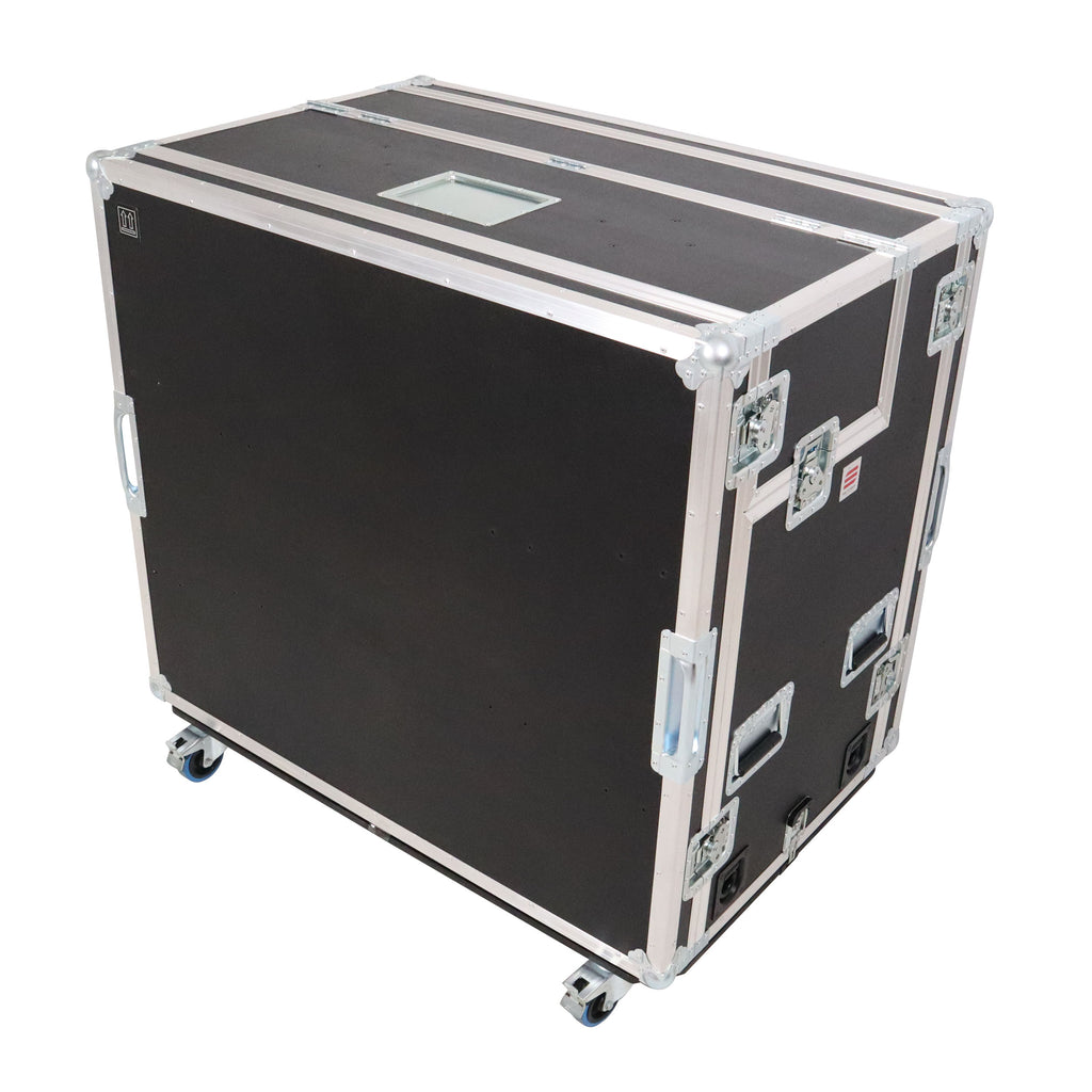 Video Controller Regie 2x 24" Monitors + rack, 560-BRR 9U + 6U by Santosom