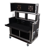 Video Controller Regie 2x 24" Monitors + rack, 560-BRR 9U + 6U by Santosom