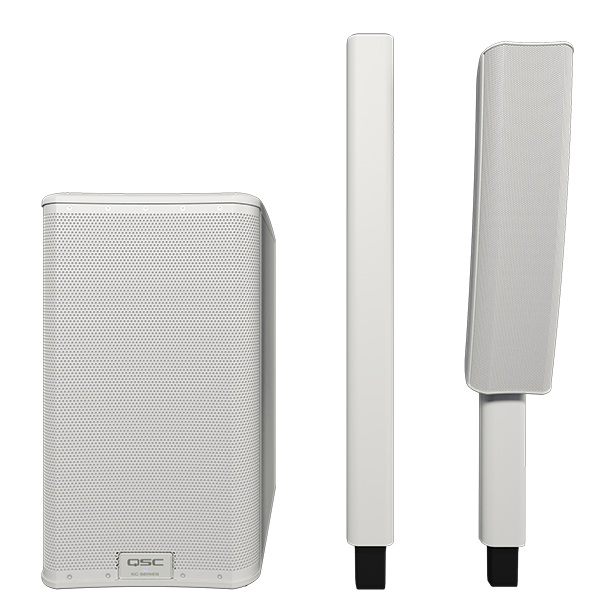 QSC KC12 Active 3-Way Column Loud Speaker System