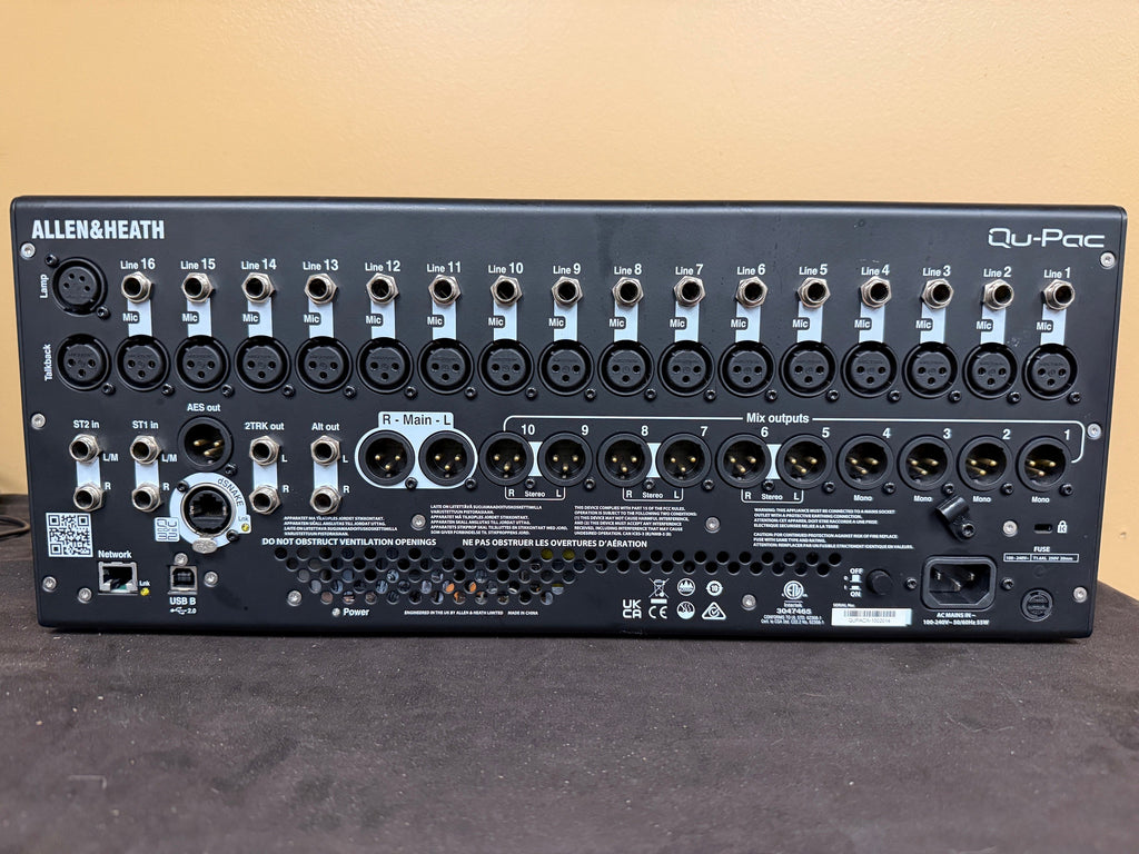 Used Allen & Heath Qu-Pac 22-In/12-Out Digital Mixer
