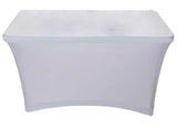 Scrim King SS-TBL-401W (4ft White table cover, open back)