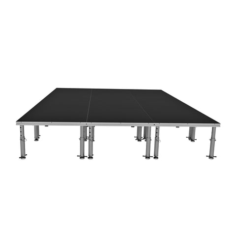 StageOne 12 ft x 16 ft / 4x4 Package – 12 Decks w/ 16–22 inch Adjustable Legs