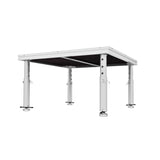 StageOne 4 ft x 4 ft Single Stage Package - Deck w/ Adjustable 16–22 inch Legs