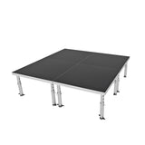 StageOne 8 ft x 8 ft / 4x4 Package – 4 Decks w/ 16–22 inch Adjustable Legs