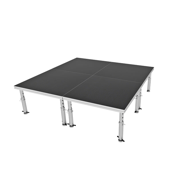 StageOne 8 ft x 8 ft / 4x4 Package – 4 Decks w/ 16–22 inch Adjustable Legs