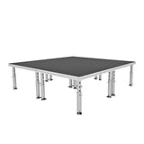 StageOne 8 ft x 8 ft / 4x4 Package – 4 Decks w/ 16–22 inch Adjustable Legs