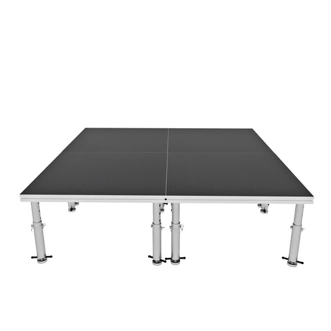 StageOne 8 ft x 8 ft / 4x4 Package – 4 Decks w/ 16–22 inch Adjustable Legs