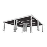 StageOne 8 ft x 8 ft / 4x4 Package – 4 Decks w/ 16–22 inch Adjustable Legs