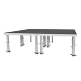 StageOne 8 ft x 8 ft / 4x4 Package – 4 Decks w/ 16–22 inch Adjustable Legs