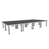 StageOne 8 ft x 16 ft / 4x4 Package – 8 Decks w/ 16–22 inch Adjustable Legs