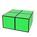 4X4 ft 24" Starter High Rise LUMOStage™ Modular Illuminated Acrylic Stage Platform System with Interlocking Cube Sections
