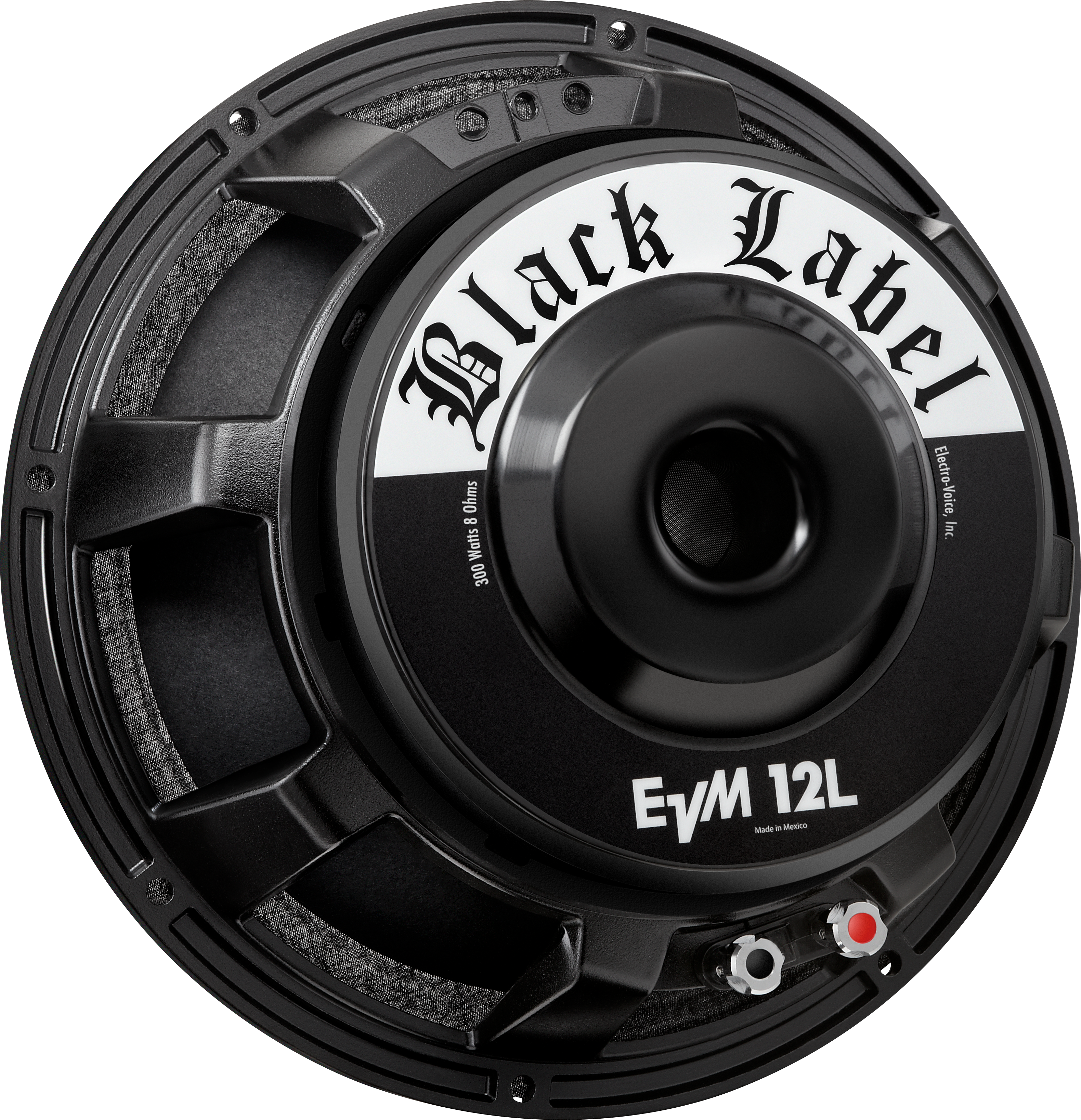 Electro-Voice EVM12L8OHMBLLABEL – Zakk Wylde signature guitar speaker, 12-inch, 300-watt, 8 ohms