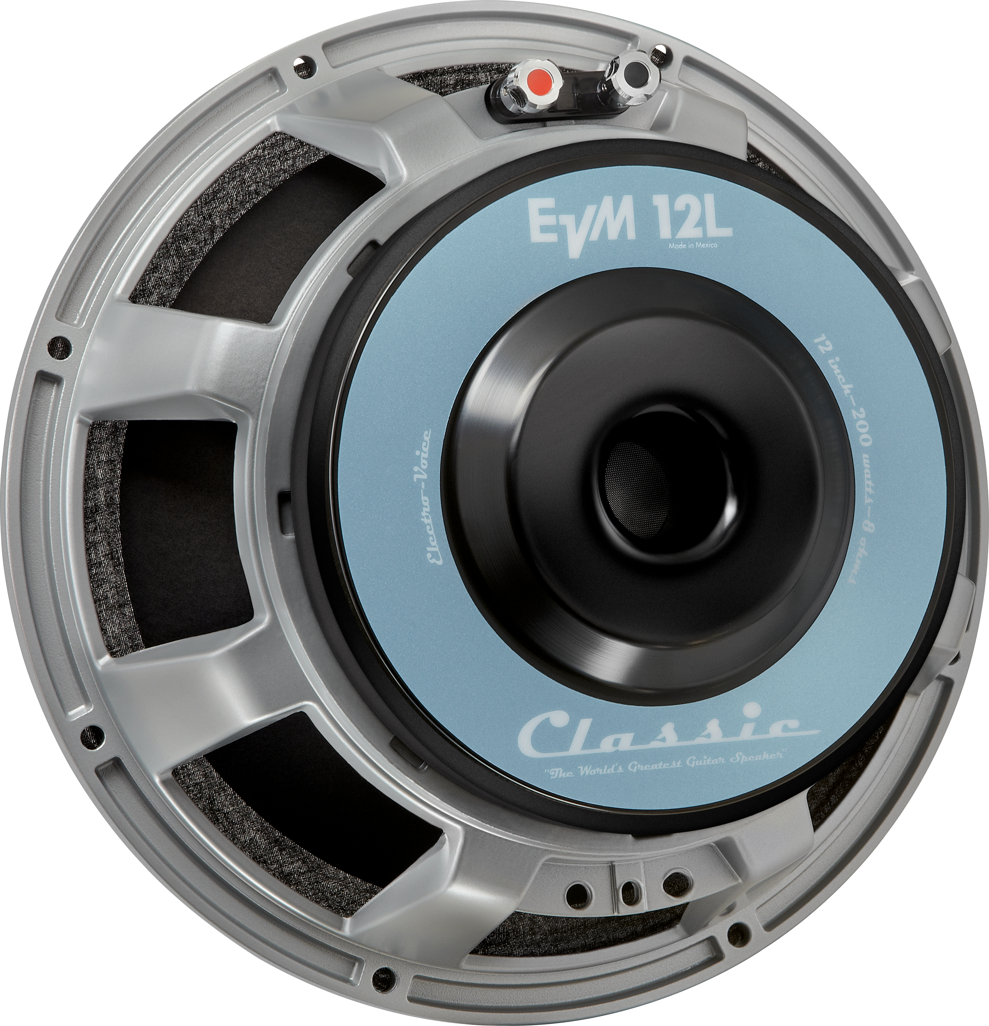 Electro-Voice EVM12L8OHMCLASSIC – 12-inch, 200-watt premium guitar speaker, 8 ohms