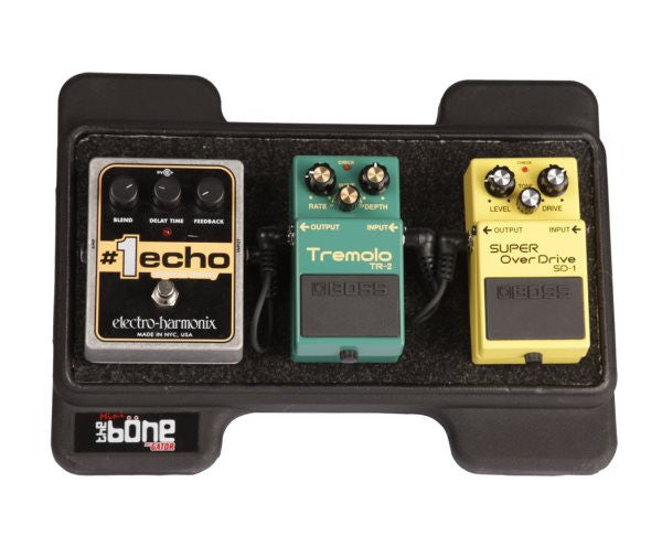 Gator Cases GMINIBONE Mini Bone Pedal Board; w/ Carry Bag