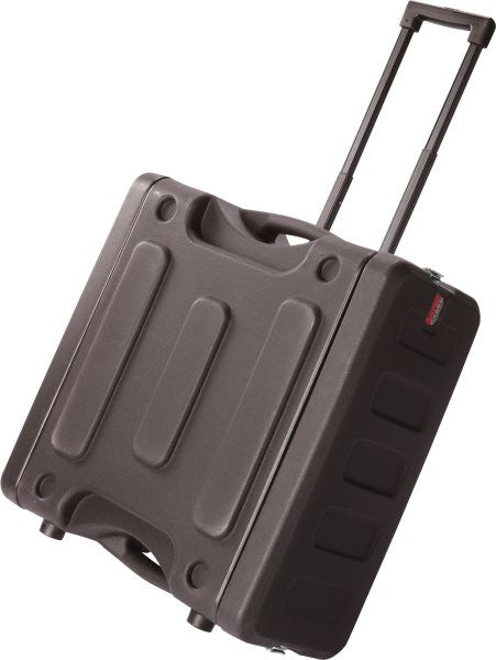 Gator Cases GPROR8U19 8U  19" Deep Molded Audio Rack; w/ wheels