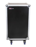 Gator Cases GTOUR10X12PU 10U Top  12U Side Audio Road Rack Case