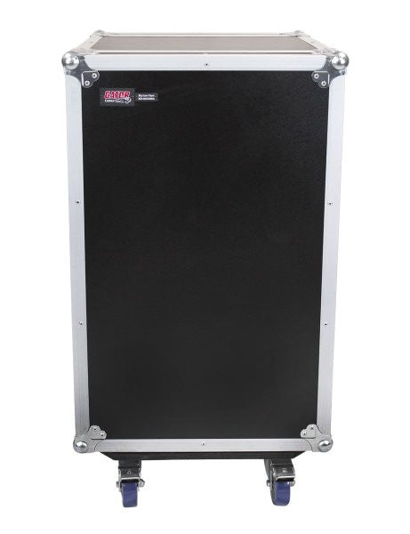 Gator Cases GTOUR10X12PU 10U Top  12U Side Audio Road Rack Case