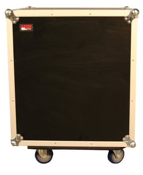 Gator Cases GTOURSHK12CA 12U Shock Audio Road Rack Case w/ Casters