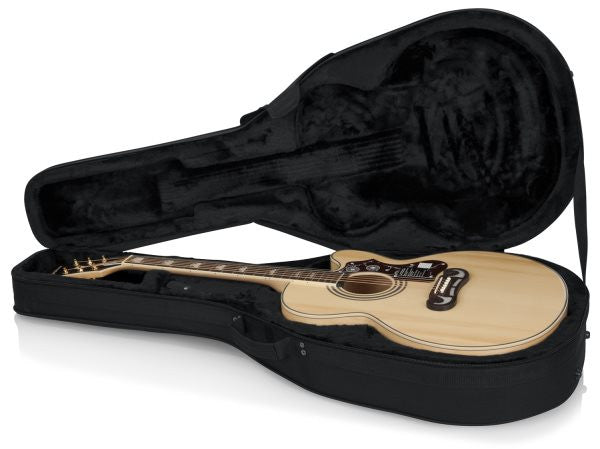 Gator Cases GLJUMBO Jumbo Acoustic Guitar Lightweight Case