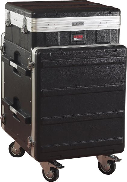 Gator Cases GRC10X12PU 10U Top  12U Side Console Audio Rack